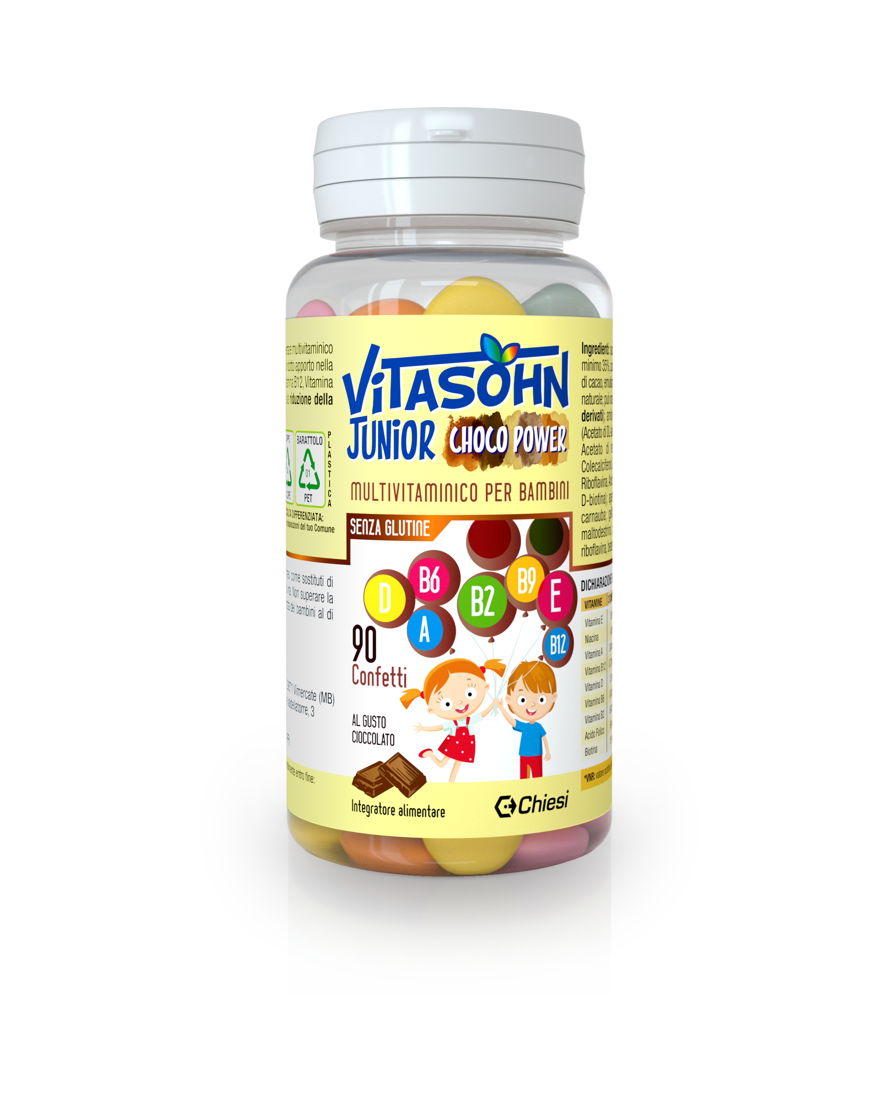 Immagine della confezione di Vitasohn Choco Power, integratore di Chiesi Farmaceutici S.p.A.