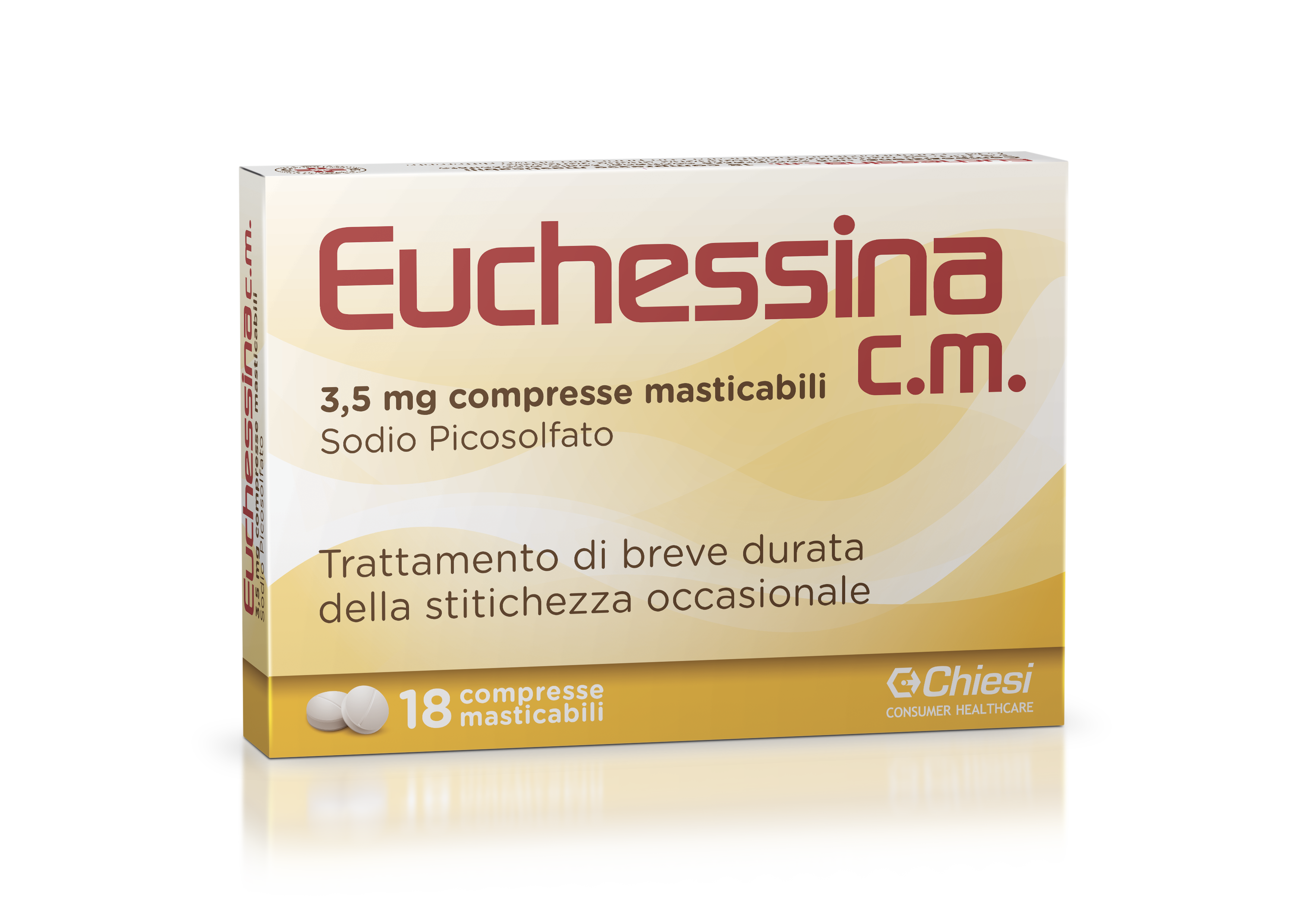 Immagine della confezione di Euchessina cm, farmaco di Chiesi Farmaceutici S.p.A.
