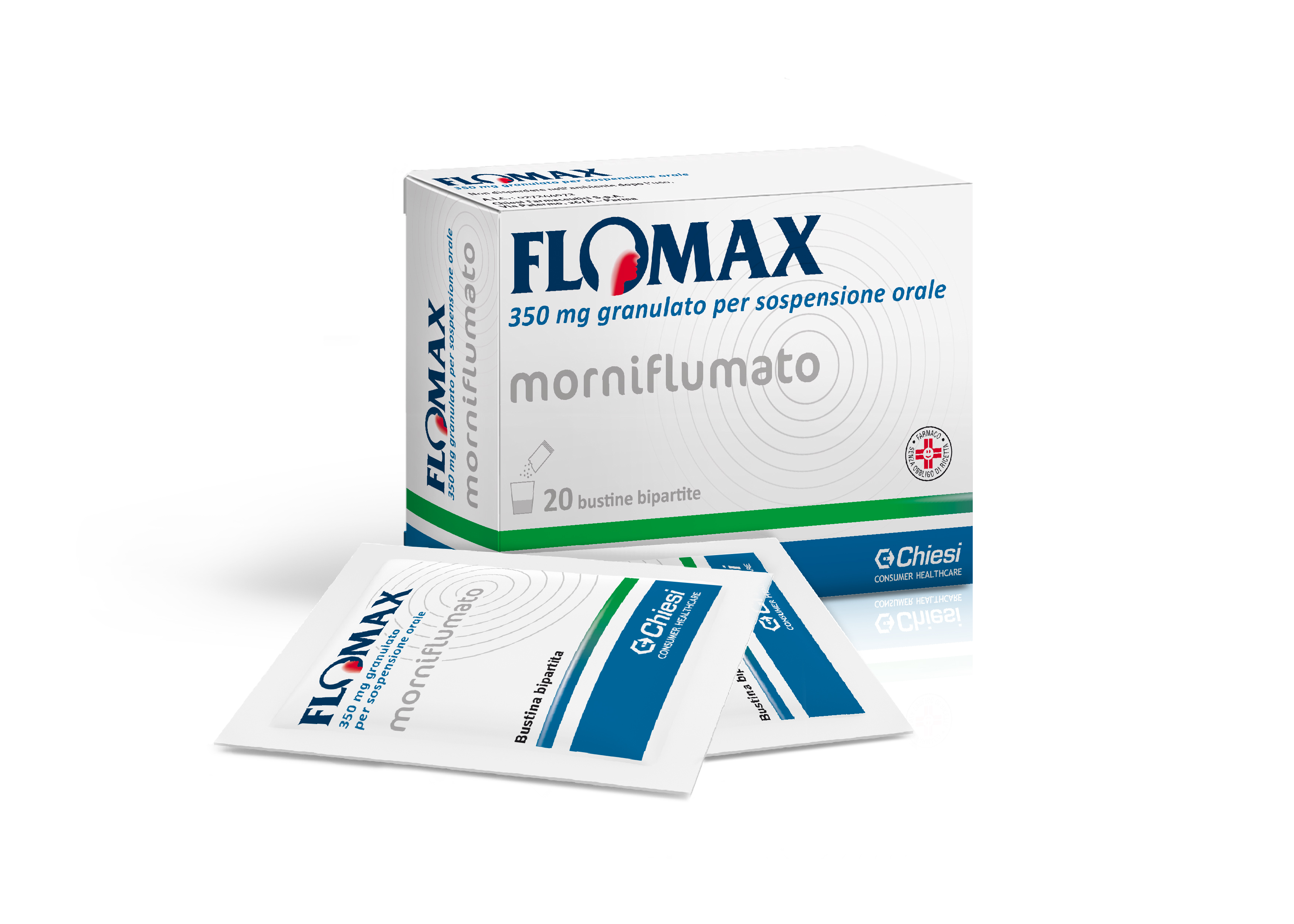 Immagine della confezione di Flomax, farmaco di Chiesi Farmaceutici S.p.A.