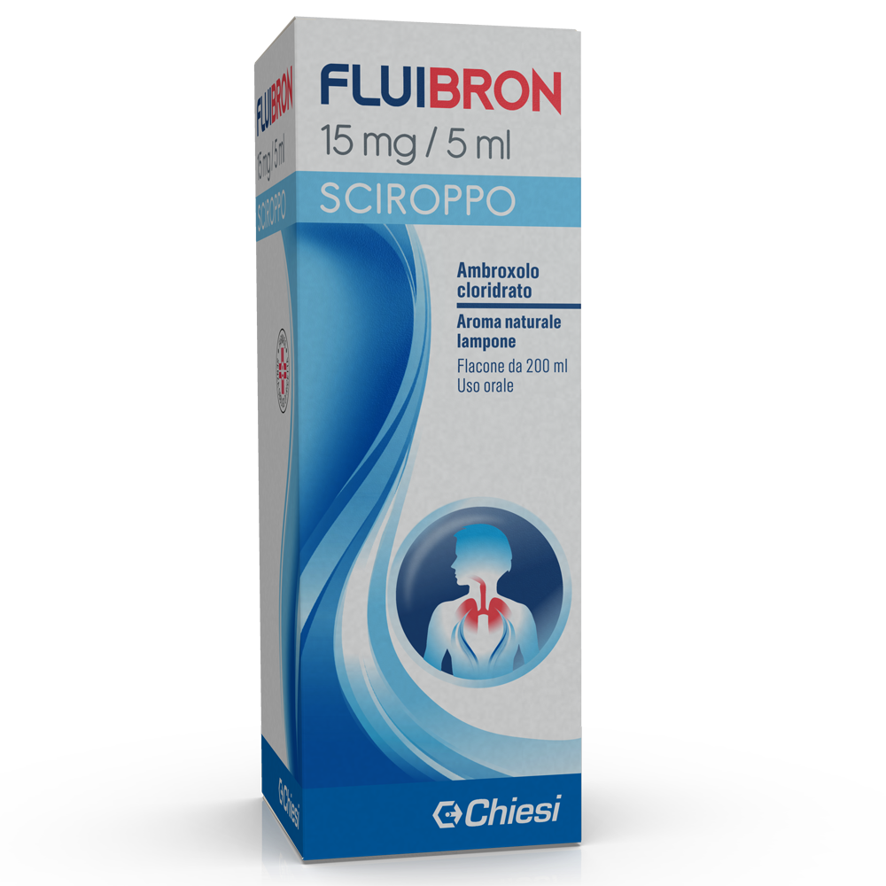 Immagine del logo di Fluibron, farmaco di Chiesi Farmaceutici S.p.A.